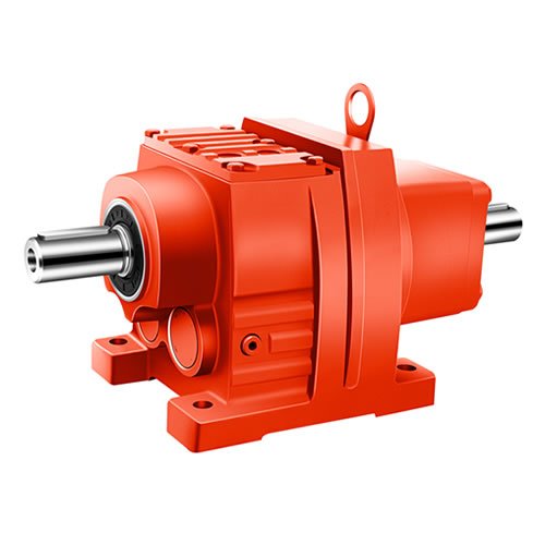 R series helical gear box